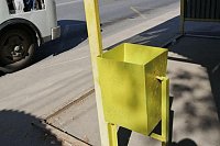 В Кинешме на остановке «Чкаловский» установили урну