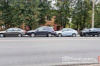 ДТП с участием 4 авто на ул.Вичугской в Кинешме