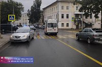 В центре Кинешмы женщина-пешеход попала под колеса иномарки