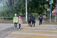 Кинешемские ребята вместе со взрослыми прошли безопасным маршрутом