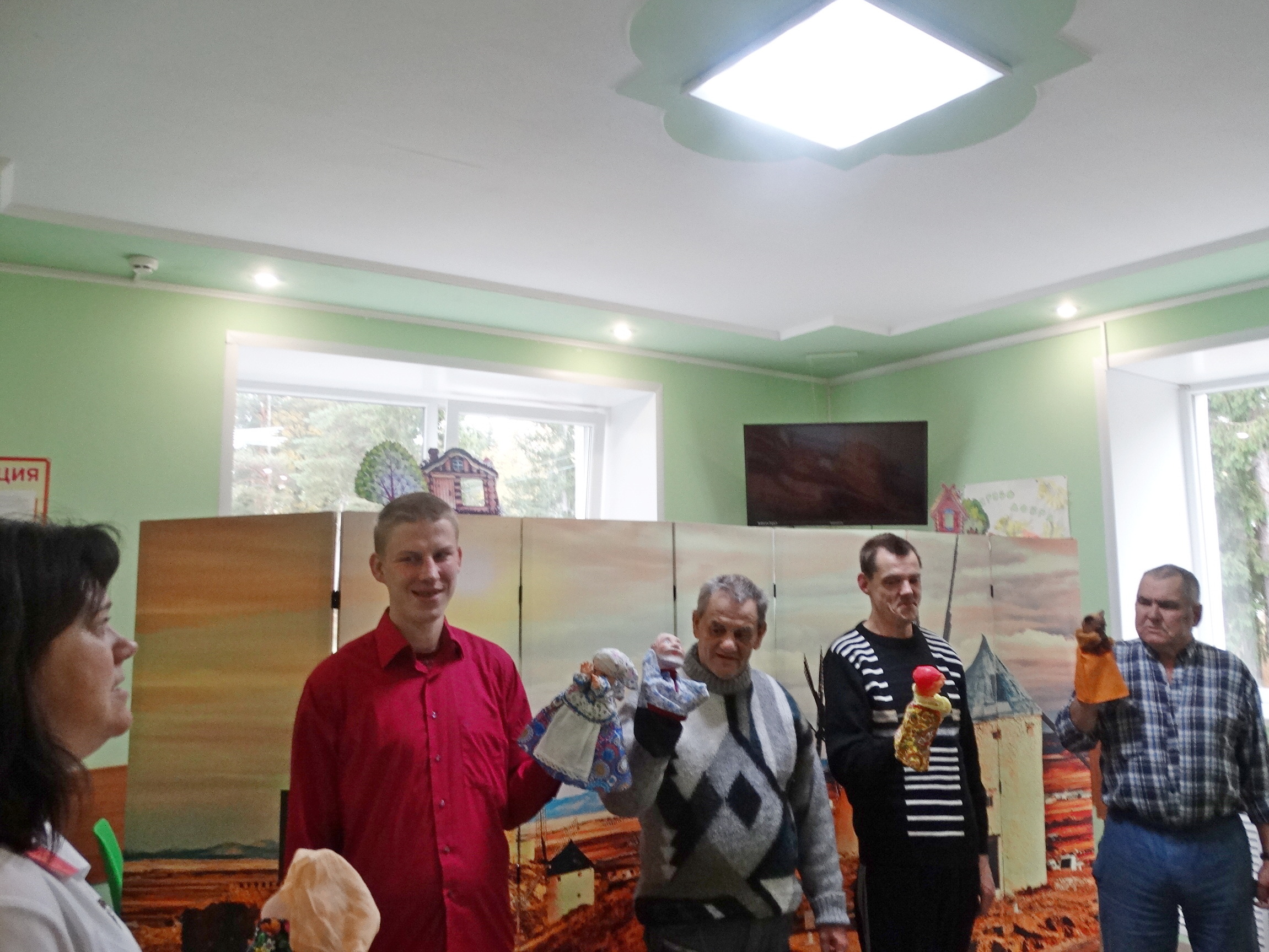 В Кинешемском доме - интернате активно занимаются театротерапией