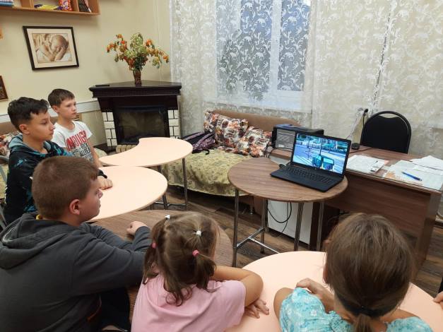 Ребятам из Кинешемского детского дома продемонстрировали поучительные видеоролики