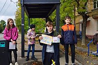 Воспитанники Кинешемского детского дома изготовили листовки о соблюдении ПДД