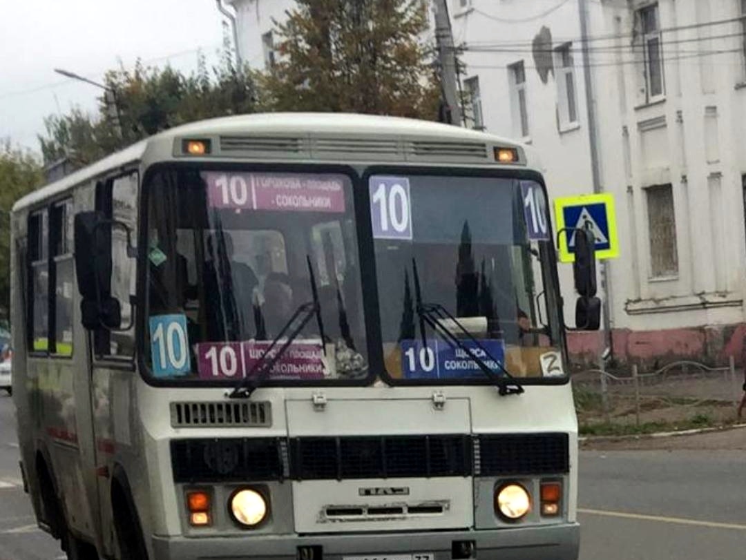 В Кинешме внесли изменения в расписание движения автобуса по маршруту №10