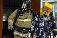Школьников Кинешмы учили пожарной безопасности
