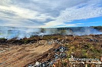 Что происходит на тлеющей свалке в «Сокольниках» по состоянию на вечер 12 октября