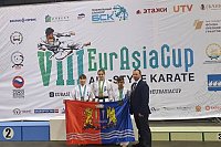 Кинешемцы завоевали призовые места на Кубке Евразии по всестилевому карате