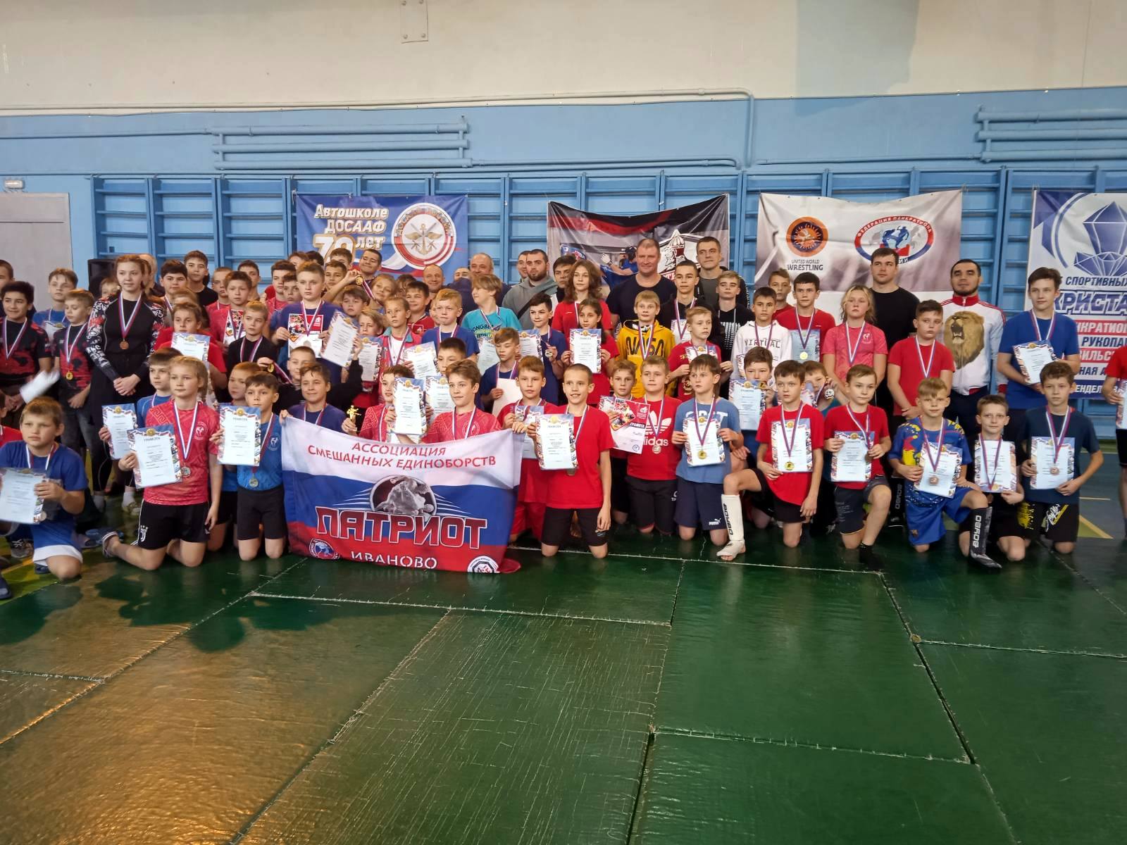 В Кинешме прошёл региональный турнир по панкратиону