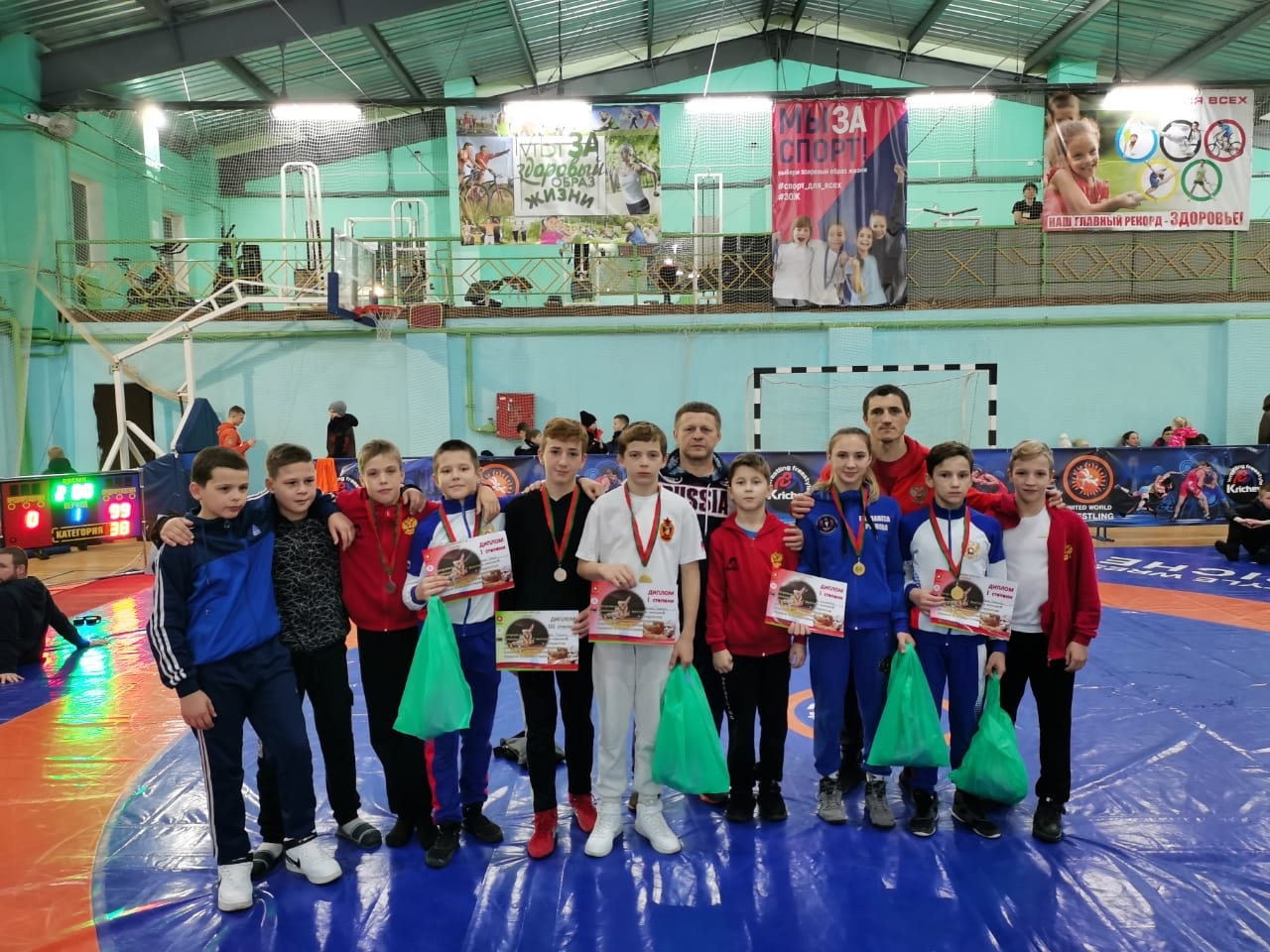 Кинешемские борцы-вольники завоевали награды республиканского турнира в Белорусии