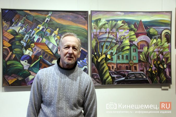 В Кинешме открылась выставка члена союза художников России Игоря Беляева