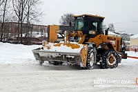 Опорная сеть дорог Кинешмы полностью очищена от снега