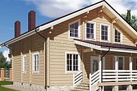 Строительство домов из клееного бруса