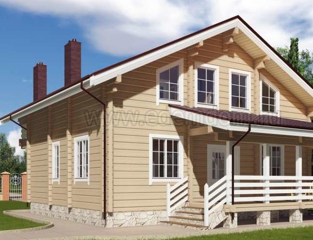 Строительство домов из клееного бруса