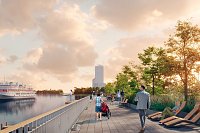 В 2023 году продолжится благоустройство территории стрелки у Никольского моста