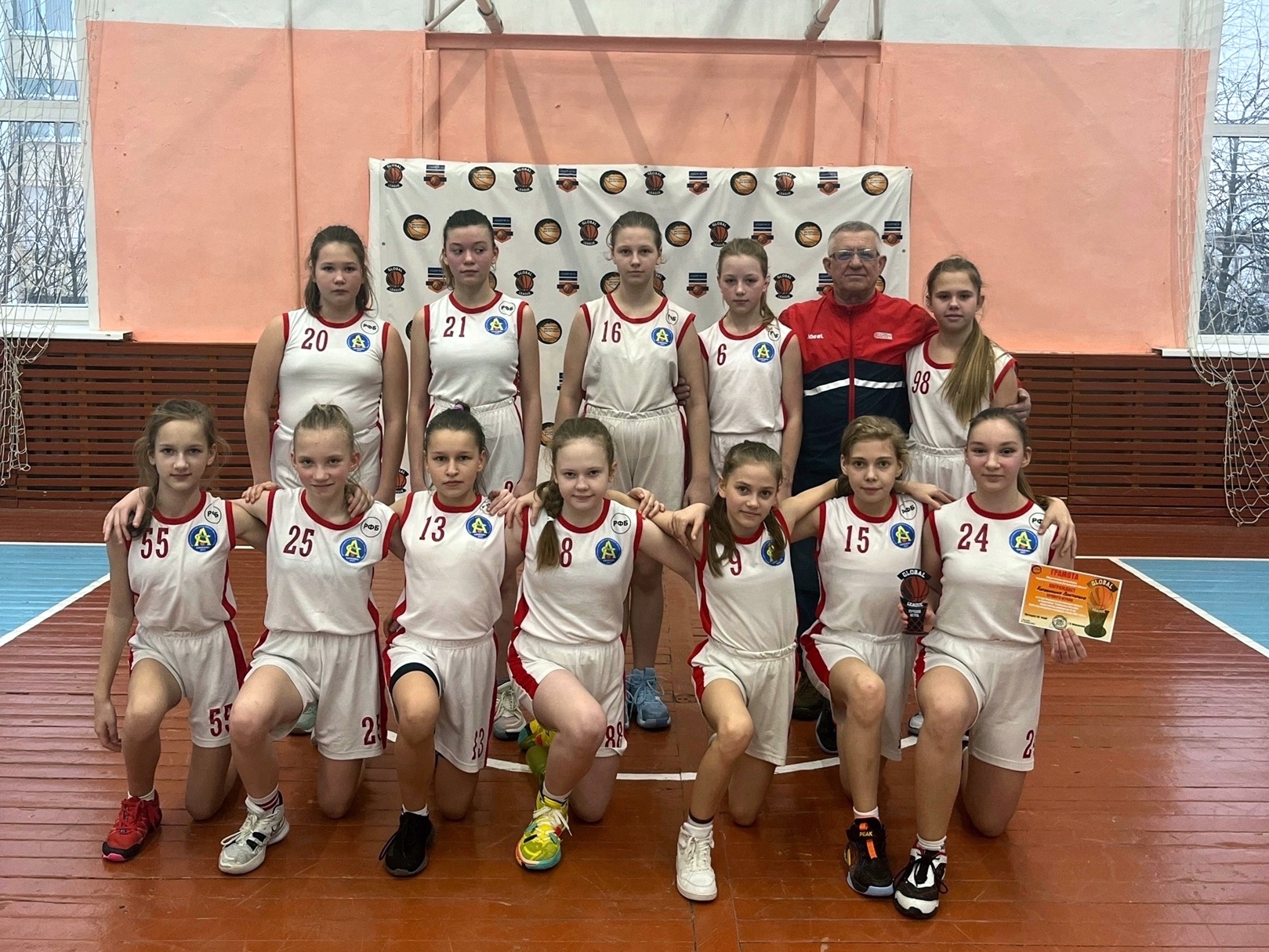 Кинешемские баскетболистки приняли участие в Первенстве Костромской области