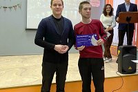 Андрей Охлопков удостоен Благодарственного письма Всероссийского движения «Волонтёры Победы»