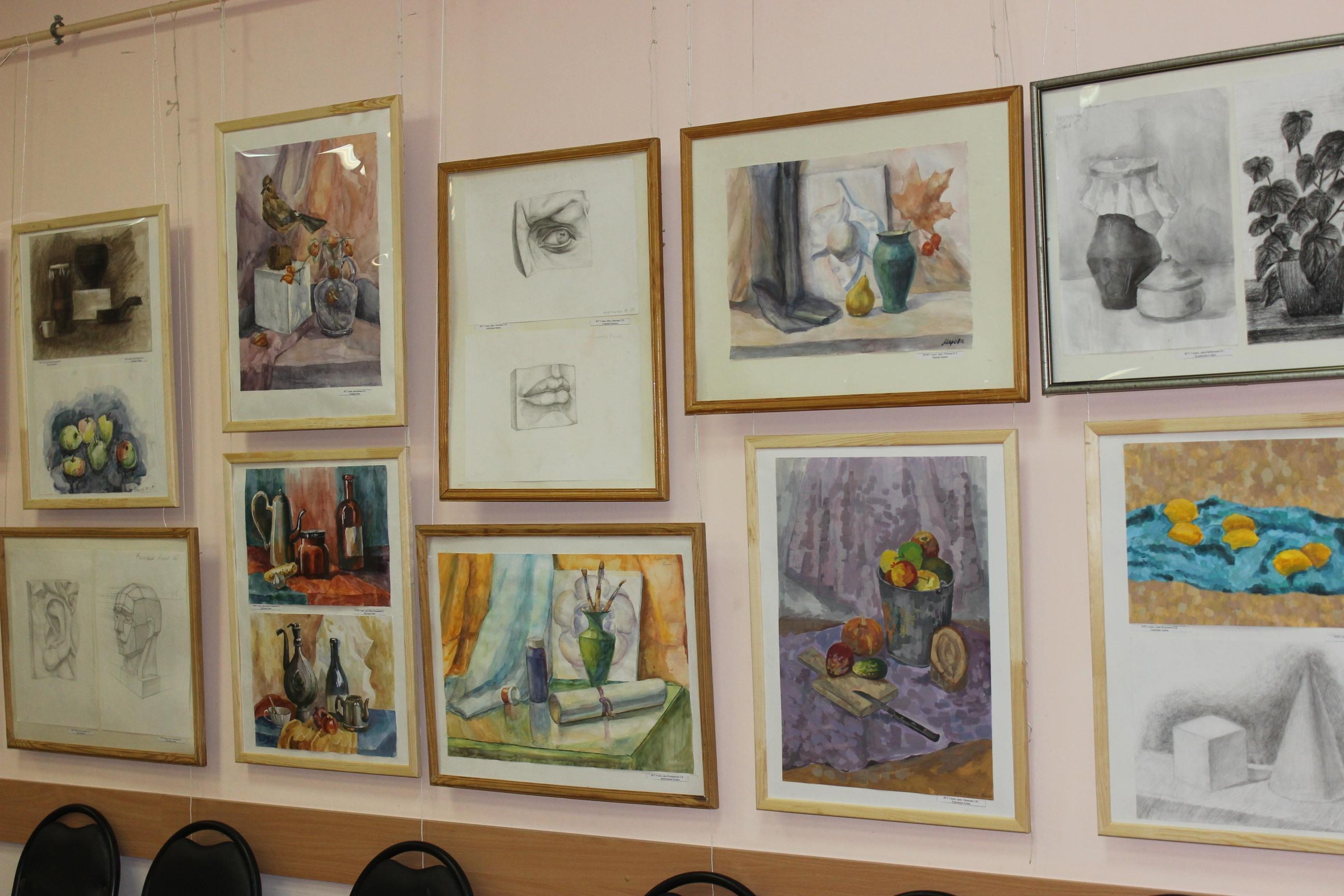 В Кинешме открылась выставка работ учащихся детской художественной школы