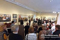 В картинной галерее начала работу выставка картин Бориса Кустова и Елизаветы Баженовой