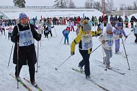 В Кинешме более 500 человек вышли на старт «Лыжни России»