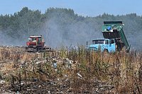 Тушить свалку в «Сокольниках» будет подрядчик, который выиграет конкурс на рекультивацию
