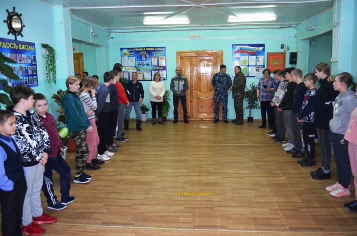 Сотрудники УФСИН провели «Зарницу» для детей Шилекшинской общеобразовательной школы
