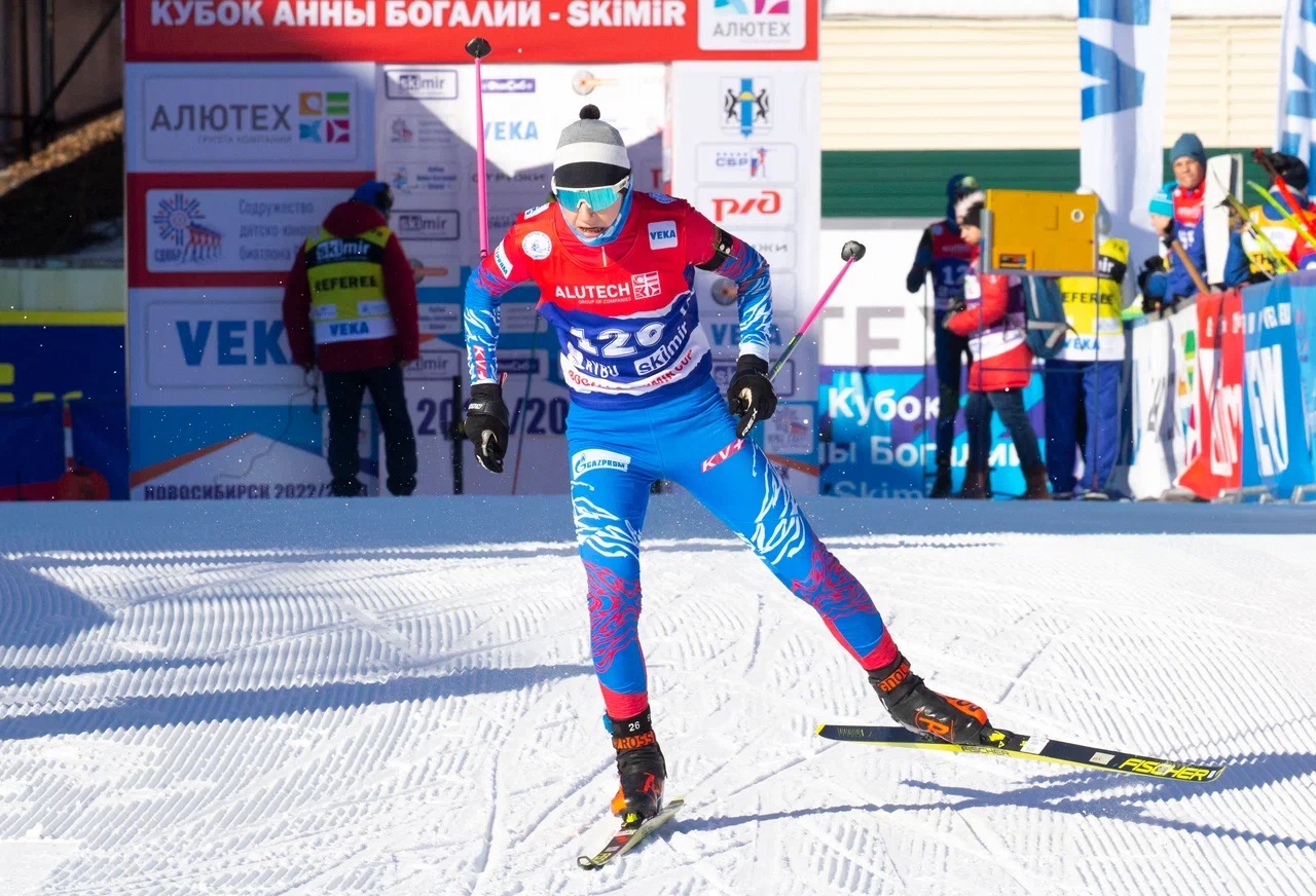 Биатлонист из Кинешмы Сергей Охин выиграл спринт на этапе Кубка Анны Богалий в Новосибирске