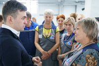 Губернатор встретился с работниками «Томны», осваивающими новое оборудование в Иванове