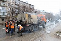 Станислав Воскресенский поставил задачу ускорить темпы ямочного ремонта