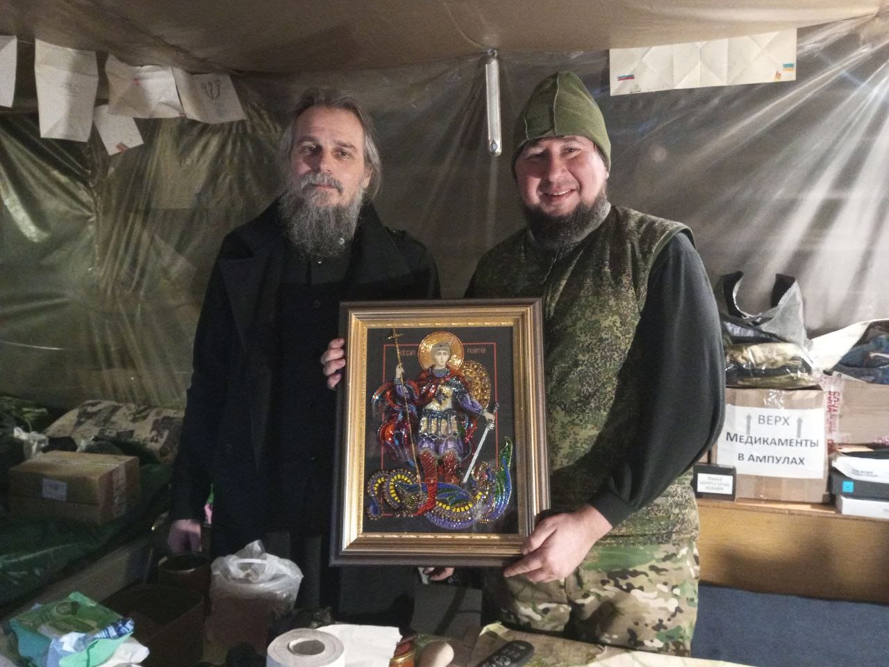 Добровольцы храма Вознесения Господня вернулись с очередной миссии на Донбасс