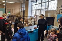 Воспитанники социально-реабилитационного центра совершили экскурсию на Кинешемский почтамт