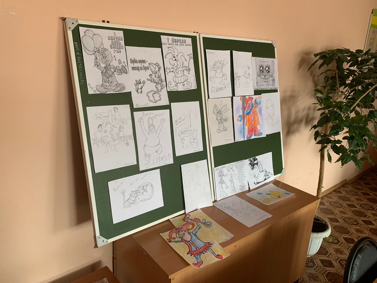 В кинешемской колонии №3 прошёл конкурс рисунков осужденных, посвященный Дню смеха