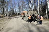 Ямочный ремонт добрался до улиц Щорса и ул.Кривоногова