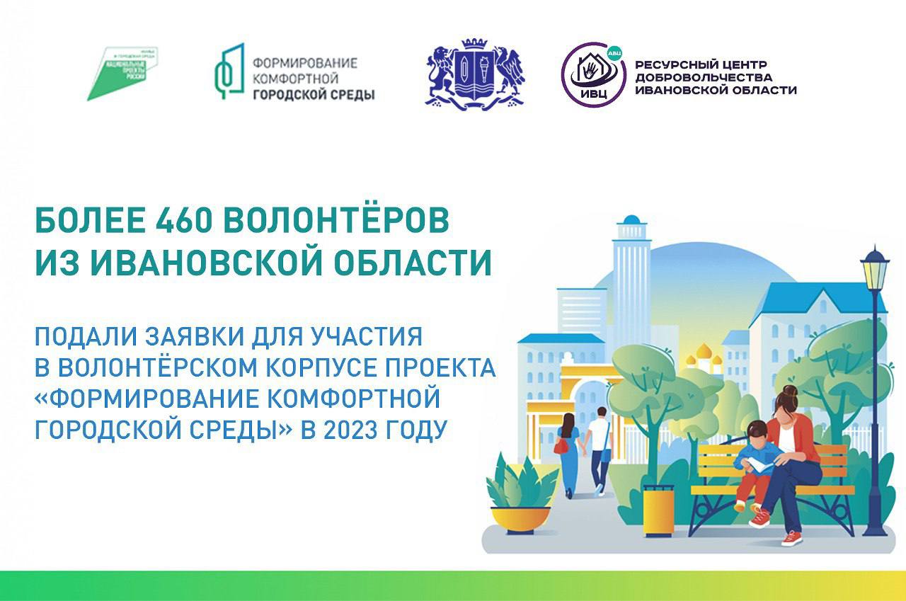 В Ивановской области более 460 волонтеров помогут организовать голосование по благоустройству