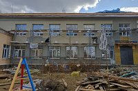 В Кинешме полным ходом идет капитальный ремонт школы-интерната