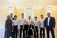 Учащиеся ДШИ победили на Всероссийском конкурсе исполнителей на духовых и ударных инструментах