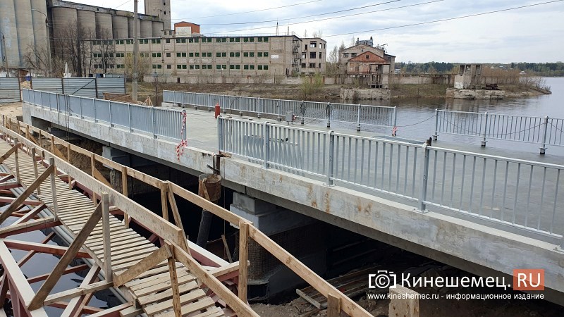 Движение по мосту через Казоху может возобновиться до середины июня