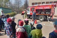 Пожарные ИК №4 провели в детском саду №28 мероприятие по основам безопасности
