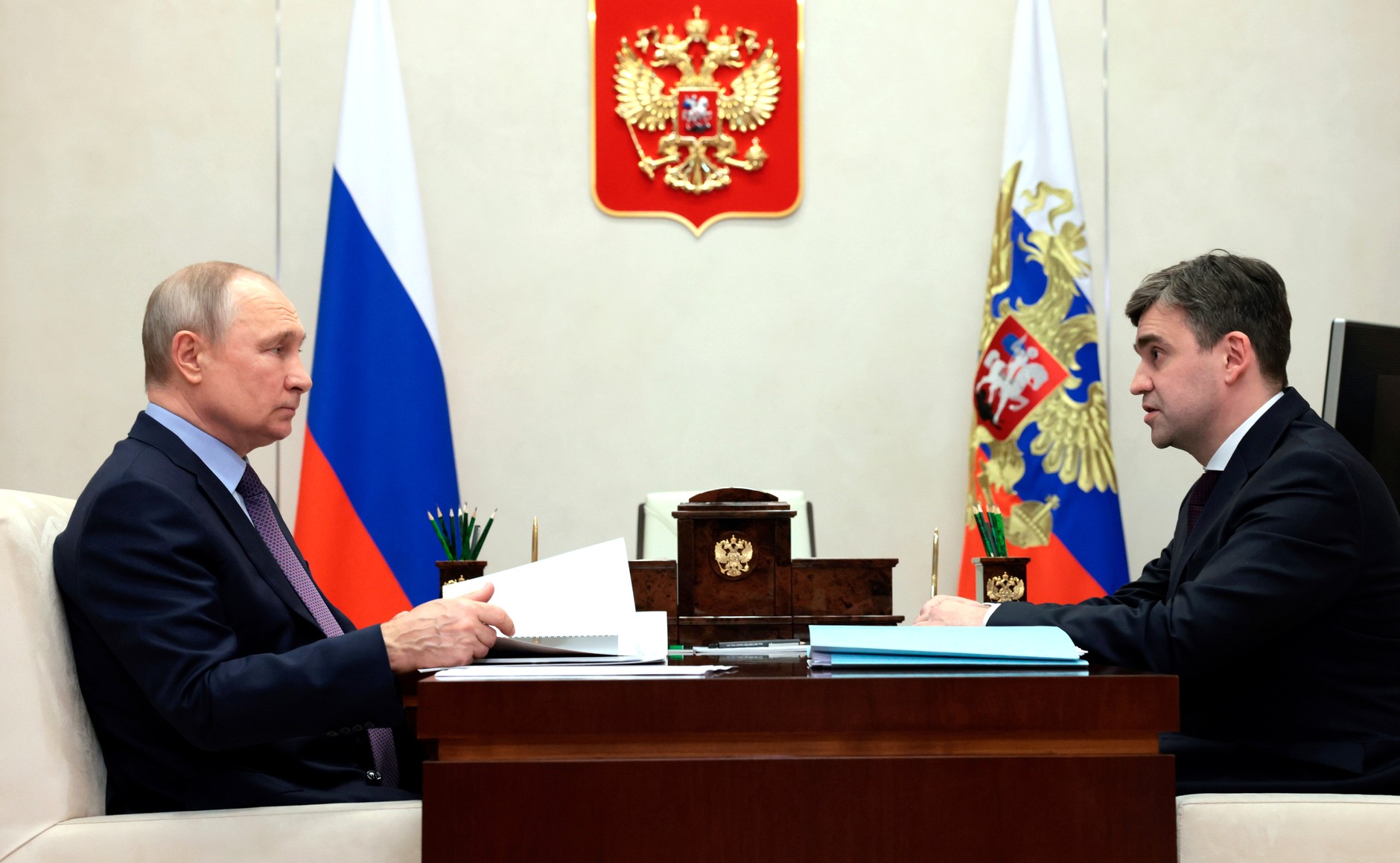 Владимир Путин поддержал желание Станислава Воскресенского продолжить руководить регионом