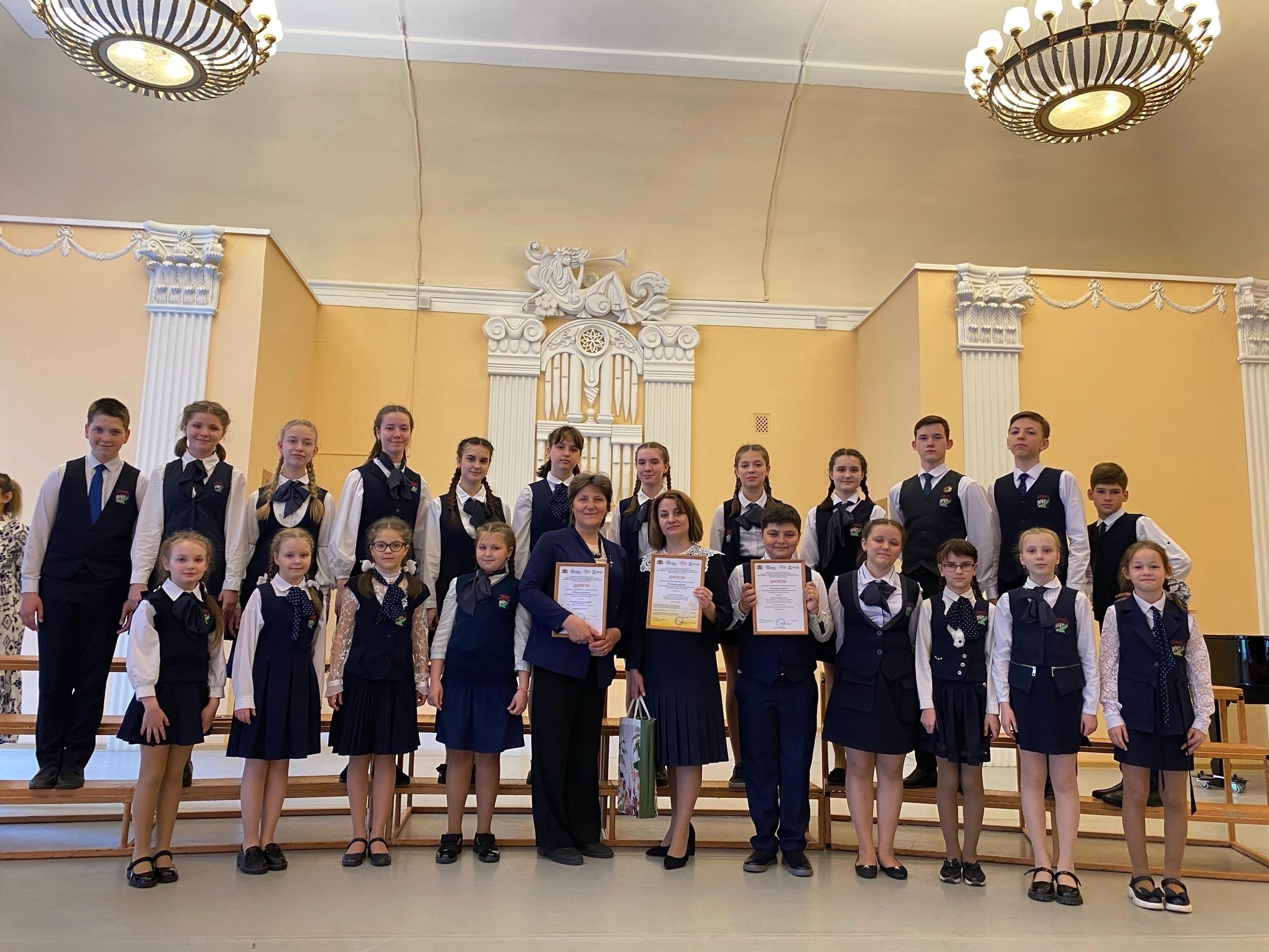 Хор гимназии победил на региональном этапе Всероссийского фестиваля