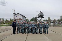 Ученики школы №11 побывали в легендарном 217-м полку ВДВ