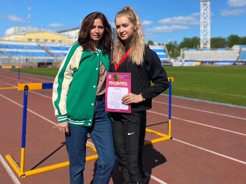 Кристина Уланова установила рекорд Кинешмы в беге на 100 метров