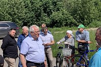 Александр Фомин: «Ремонт дороги на Иваниху и Поспелиху идет по графику»