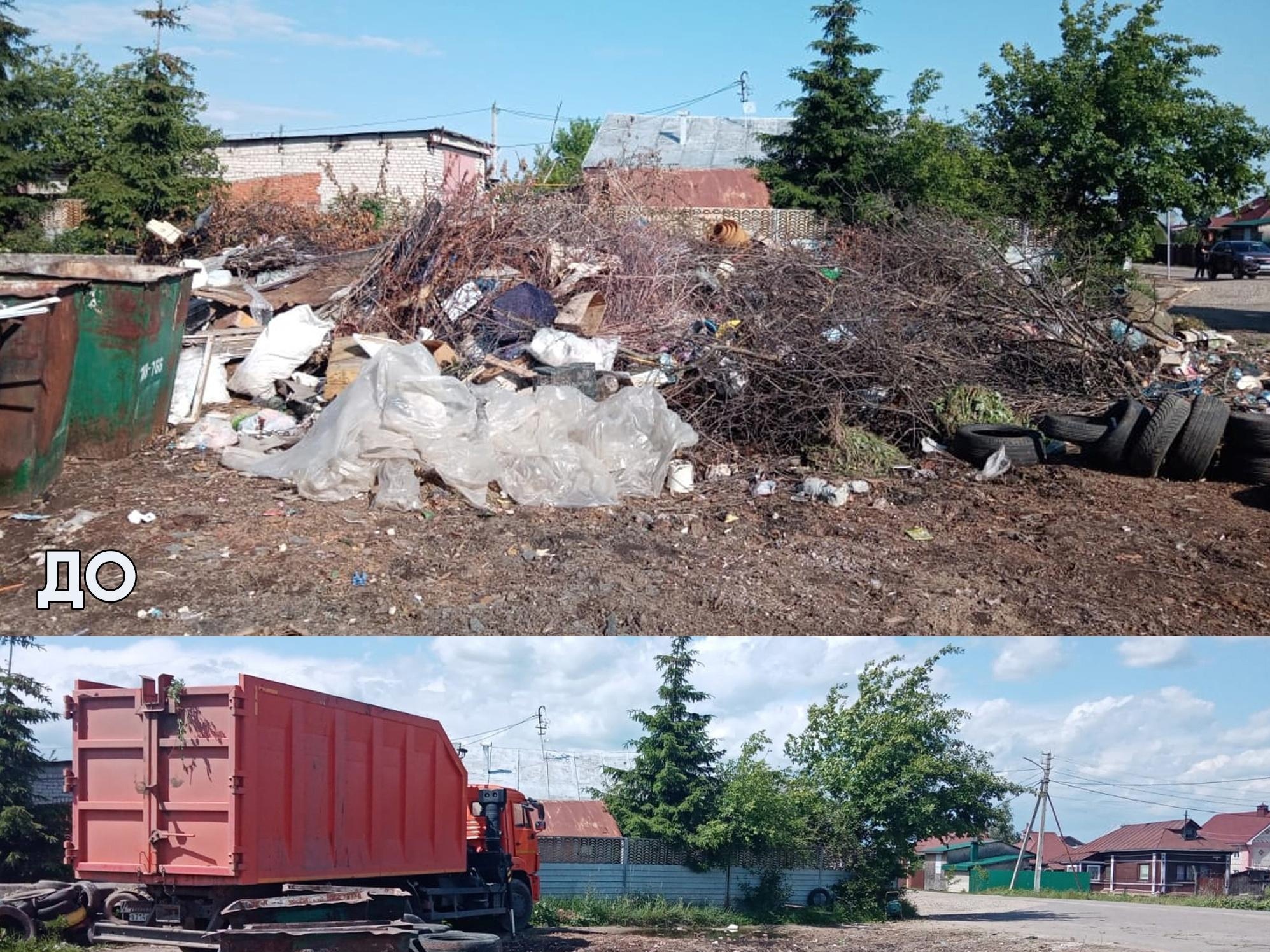 С кинешемских свалок вывезли ещё 930 кубических метров веток и мусора