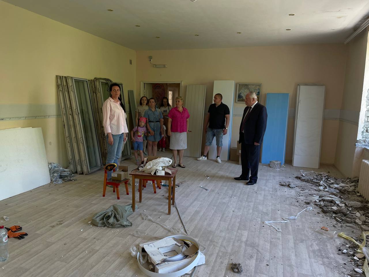 В Кинешме продолжается капитальный ремонт  детских садов