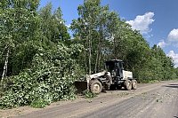 Дорогу Заволжск - Островское восстановили методом холодного ресайклинга