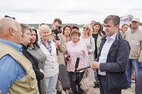 На стрелке у Никольского моста кинешемцы попросили губернатора уделить внимание микрорайонам