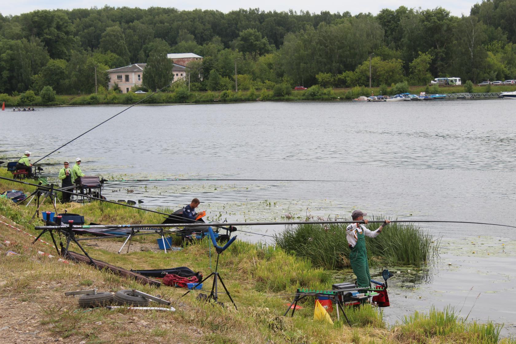 В Кинешме стартовал Чемпионат России по ловле рыбы на поплавочную удочку