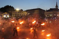 В День Кинешмы показали огненное шоу «Империя»