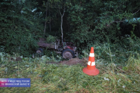 В Пучежском районе погиб водитель самодельного трактора