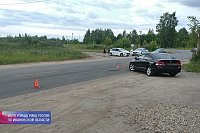 На окраине Кинешмы 73-летний мопедист оказался под колесами «Хонды»